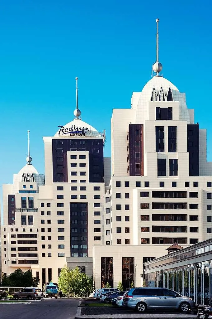 Radisson Hotel Astana location